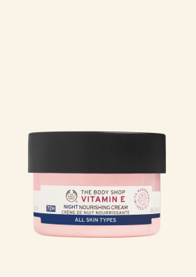Hranljiva nočna krema za obraz Vitamin E - The Body Shop