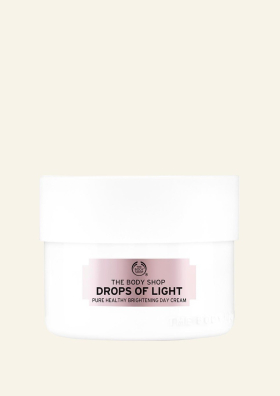 Posvetlitvena dnevna krema za obraz Drops of Light™ - The Body Shop