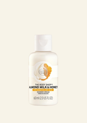 Krema za prhanje mandljevo mleko in med 60 ml - The Body Shop