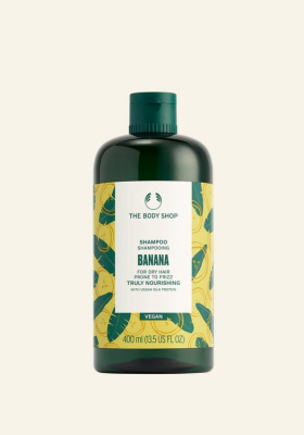 Negovalni šampon za lase Banana 400 ml - The Body Shop