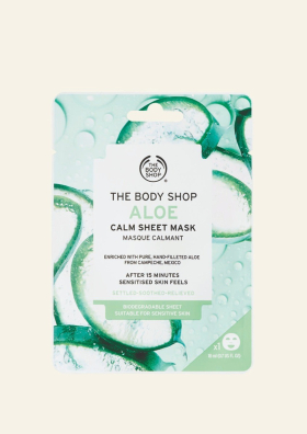 Maska za obraz iz naravnih vlaken aloe vera - The Body Shop