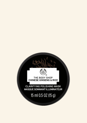 Revitalizacijska maska za obraz s kitajskim ginsengom in rižem (15 ml) - The Body Shop