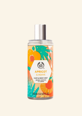 Meglica za telo in lase marelica & agava - The Body Shop