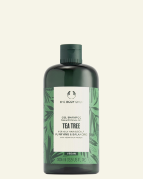 Čistilni šampon za mastne lase Čajevec 400 ml - The Body Shop