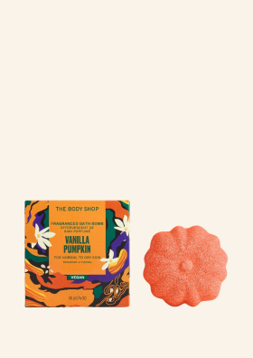 Dišeča kopalna bombica Vanilla Pumpkin 50 g - The Body Shop