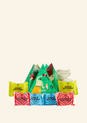 Darilno pakiranje kopalnih bombic - The Body Shop