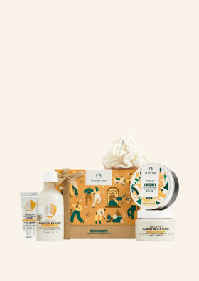 Veliko darilno pakiranje Mandljevo mleko & med - The Body Shop