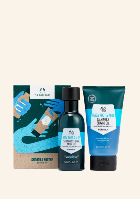 Komplet za britje Maca Root & Aloe vera - The Body Shop