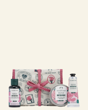 Mini darilo Bloom & Glow - British Rose - The Body Shop