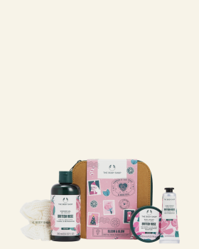 Midi darilo Bloom & Glow - British Rose - The Body Shop