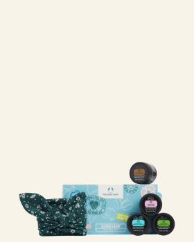 Darilni komplet mask za obraz Slather & Glow - The Body Shop
