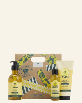 Darilno pakiranje za nego rok Lovely & Clean - Lemon - The Body Shop